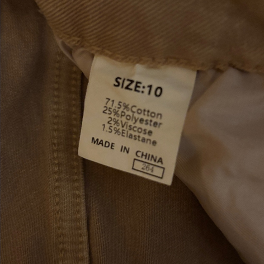 Sidefeel Beige High-Waist Jeans - Picture 4 of 5